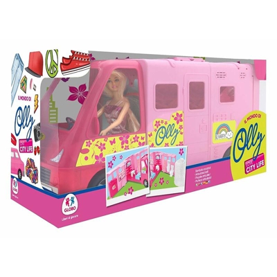 Globo Camper Con Fashion Doll - FALSE