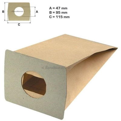 8 Sacchetti Aspirapolvere + Microfiltro Quick De Longhi Xtss 125 Quick Ph 11 - EUROSTORE07