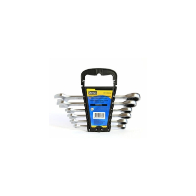 Chiavi Combinate A Cricchetto Set Da 6 Pz Chrome Vanadium 8/10/12/13/17/19 - TP