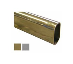 TUBO ARMADIO OVALE mm 15x3000 CROMATO - MANART precio