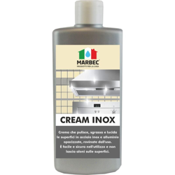 CREAM INOX 250GR | Crema concentrata specifica per acciaio inox e alluminio - MARBEC características