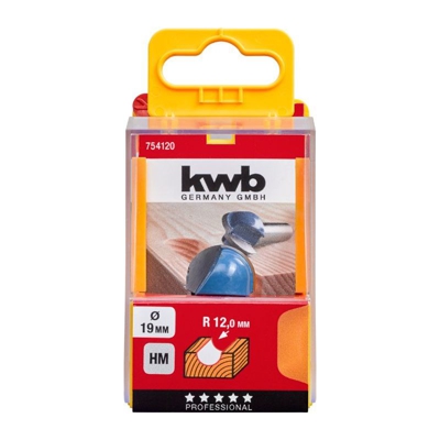 KWB Fresa a raggio convesso HM - 754120
