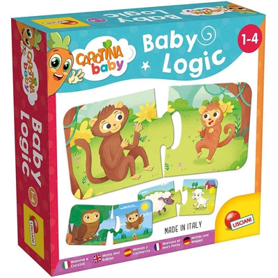 Lisciani Carotina Baby 80038 Logic Mamme E Cucciol - FALSE