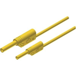 SKS Hirschmann MAL S WS 2-4 100/1 Puntali di sicurezza [Spina a banana 4 mm - Spina a banana 2 mm] 1.00 m Giallo en oferta