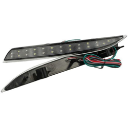 Kit 2 Fanali Posteriori A Led Trasparente Per Opel Astra J Hatch 2010-2015 OEM 13262018 Sostituzione Riflettore Catarifrangente Originale - CARALL en oferta