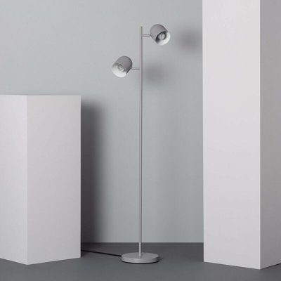 Ledkia - Lampada da Terra Santy Grigio