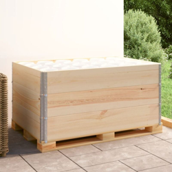 Collari per Pallet 3 pz 80x120 cm in Legno Massello di Pino - VIDAXL características