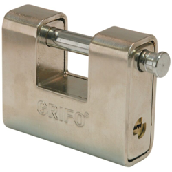 6 PZ Di LUCCHETTO CORAZZATO GRIFO MM.90 DOM en oferta