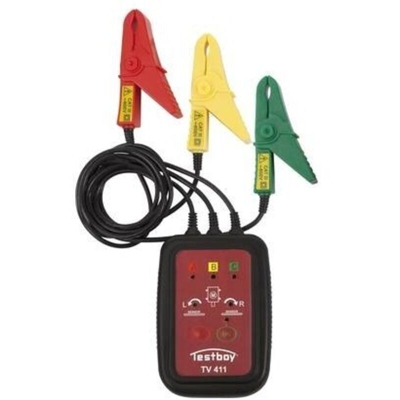 Testboy TV 411 Misuratore campo rotante CAT III 600 V LED
