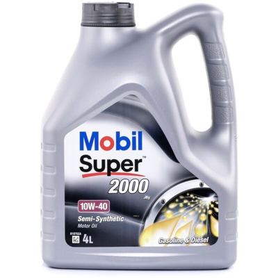 Olio Motore Minerale Multigrado Diesel Antiossidante Mobil Super 2000 10W40 Litri 5