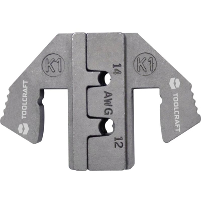TOOLCRAFT PLE-0K1 Matrici di crimpaggio Matrice di crimpaggio per K1 di Deutsch Adatto per marchio: TOOLCRAFT PZ-500