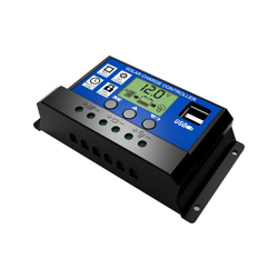 Multi-applicazione smart display a cristalli liquidi Regolatore solare dual USB 10A controller di interfaccia - ASUPERMALL precio