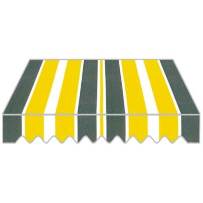 Tenda da Sole a Caduta per Balcone 300x250 H cm Struttura in Alluminio