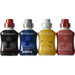 4 Concentrati per la preparazione di bibite al Gusto di Pompelmo Rosa, Cola Sugar Free, Tonic, Chinotto - 4 x 500 ml - Sodastream en oferta