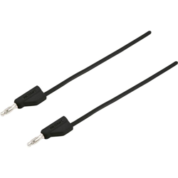 VOLTCRAFT MSB-300 Cavo di misura [Spina a banana 4 mm - Spina a banana 4 mm] 5.00 m Nero en oferta