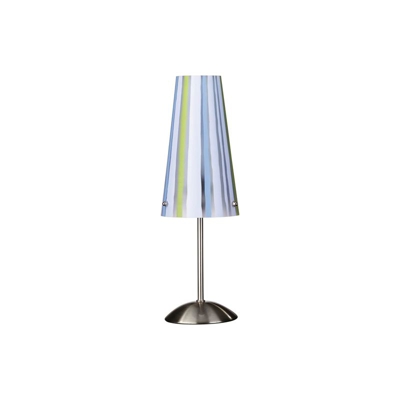 MAUNO Metallo con paralume righe verticali blu e azzurre - MASSIVE