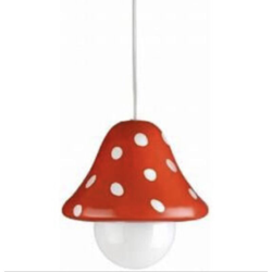 Boletu Boletu - Sospensione funghetto rosso H. max 150 cm max 40 W - MASSIVE en oferta
