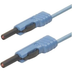 SKS Hirschmann MLB 50/1 V bl Cavo di misura [Spina a banana 4 mm - Spina a banana 4 mm] 0.50 m Blu precio