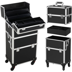 Yaheetech Trolley Trucco Professionale Valigia Trucchi Telaio in Alluminio Beauty Case Make Up da Viaggio per Estetista Professionale con 4 Ruote en oferta