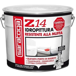 Saratoga Int.sforza - Z14 10lt pittura bianca lavabile antimuffa per interni características
