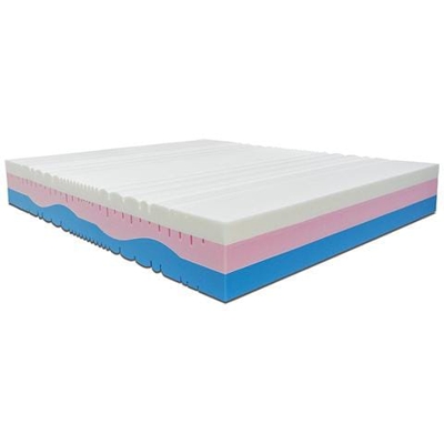 Materasso Matrimoniale In Memory Foam Melodia 165 X 195 X 23 Cm, Fodera Sfoderabile In Tencel, Memory Foam