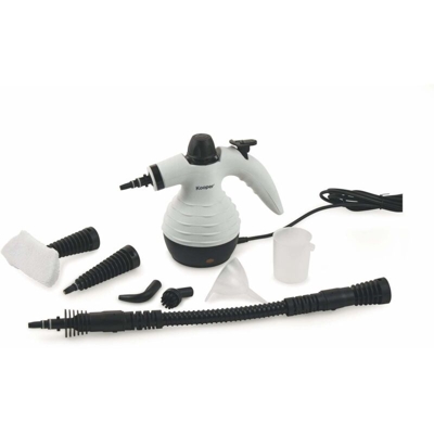 Kooper - PULITORE A VAPORE VAPORIZZATORE 9 IN 1 CON ACCESSORI 350ML 1050W BIANCO