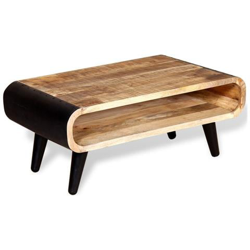 Tavolino Da Caffè In Legno Grezzo Di Mango 90x55x39 Cm precio