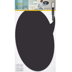 LAVAGNA A FORMA DI FUMETTO CON PENNARELLO A GESSO LIQUIDO - Vermes características