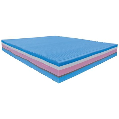 Materasso Matrimoniale In Memory Foam Plus Armony 180 X 195 X 25 Cm, Portanza Differenziata, Fodera Sfoderabile In Silver Safe, Memory Foam