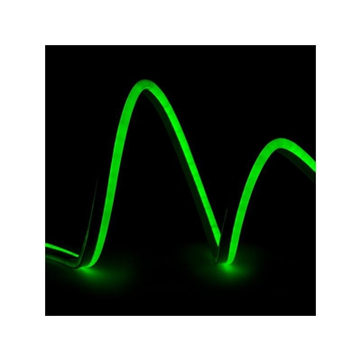 Led Del Tubo Flessibile Neon Flex 80 LEDs/M 8W/M 24VDC IP66 CR-NEON80-24-G x 1M | Verde (CR-NEON80-24-G) - GREENICE