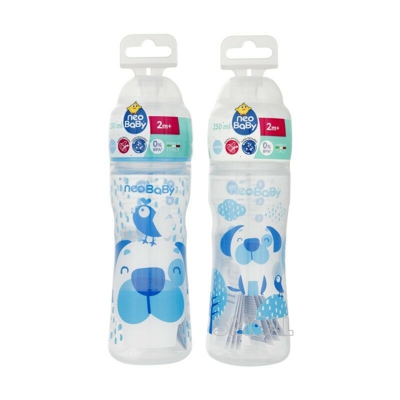 Biberon Plastica 250 Ml 84229 Neobaby