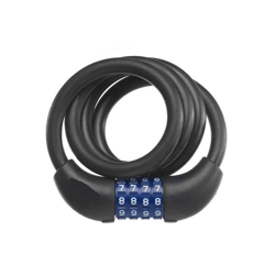 Lucchetto Per Bicicletta Con Cavo Cm 55 Con Combinazione Numerica Bc 34 - EUROSTORE07 en oferta