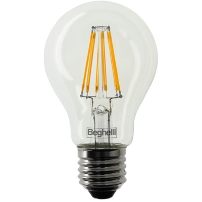 Lampada Goccia Zafiro Led Beghelli 56186 12W E27 2700K