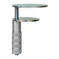 BAUER & Böcker Morsetto da tavolo D.73+90mm 2 piastre metalliche Piano d'appoggio 90mm características