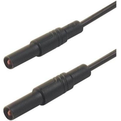 SKS Hirschmann MLS GG 50/2,5 sw Puntali di sicurezza [Spina a banana 4 mm - Spina a banana 4 mm] 0.50 m Nero características