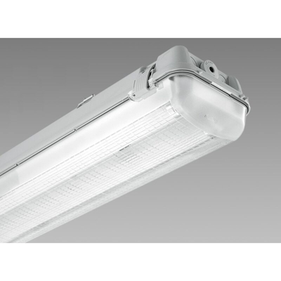 Disano Illuminazione 921Fl2X36 – Plafoniera Hydro T8 921 Fl 2X36 Cel-F Grigio
