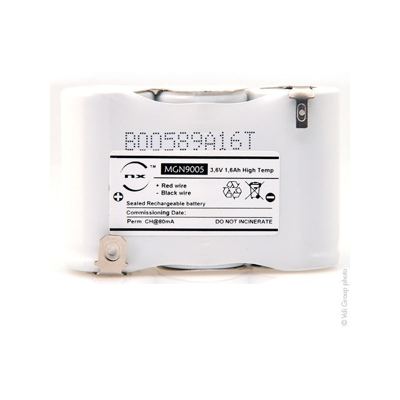 NX - Batteria lampada d'emergenza 3xSC ST1 Faston 6.3mm+2.8mm 3.6V 1.6Ah