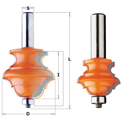 Fresa Multiprofilo C/cus.hw Z2 S=12 D=55.6x47 Dx 956.802.11