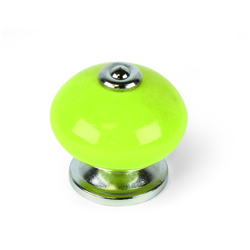 Pomolo, Porcellana, Pistacchio, Diametro 40 mm. Marchio REI precio