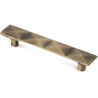 Maniglia, Zama, Ottone Satinato, 96 mm interasse. Marchio - REI