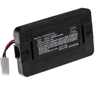 vhbw batteria compatibile con Hoover BH71000, Quest 1000 home cleaner (2600mAh, 14.8V, Li-Ion)