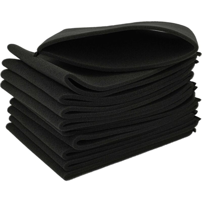 vhbw set filtro di gommapiuma per aspirapolvere, aspiraliquidi Einhell Inox 1250/1, 1400, 1450WA, 1500, AS 1400