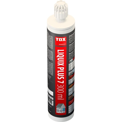TOX Malta composta Liquix Plus 7 Set fissaggio 15 pz, senza stirolo 300ml - 8490191