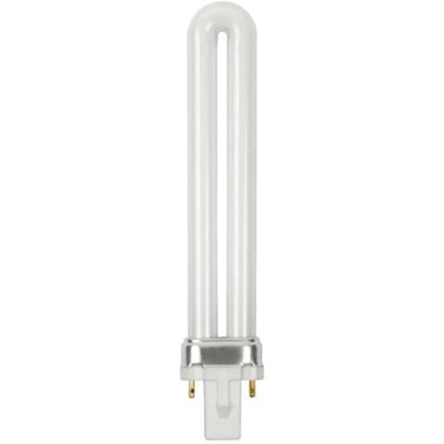 lampadina neon fluorescente 8000 ore 9 watt A CE G23 bianco naturale kan 10671 - KANLUX