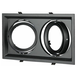 Porta AR111 Doppio Colore Nero - V-TAC en oferta