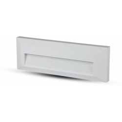 Faretto LED V-TAC Segnapasso Rettangolare Montaggio a Plafone 3W Colore Bianco 4000K IP65 en oferta