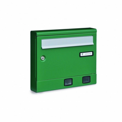 Silmec - Cassetta postale per rivista S2001ER ferro zincato rivestito PVC verde precio