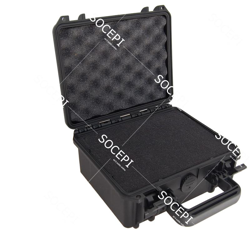 Valigia ermetica c/valvola, mod. MAX235 H105 IP67 dustproof waterproof VALIGETTA MAX235 mis: 258 x 243 x h 117 colore nero spugne interne con spugne características