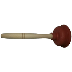 Idroweb - Sturalavandino in gomma con manico in legno diametro 120 mm en oferta