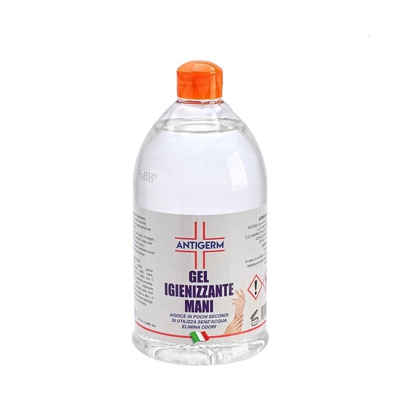 Flacone di Gel Igianizzante per Mani da 1000 ml - INBAGNO